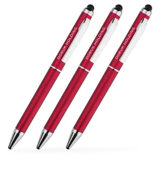 

Personalized Red Metal Ballpoint Pen (100 Pcs) Model 506