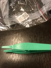 New Reptile Feeding Tweezers Clamp Pliers Plastic Feeder Clip Non Slip Terrarium A823