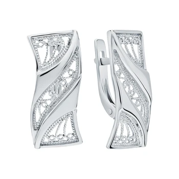 

Silver sunlight earrings sample 925