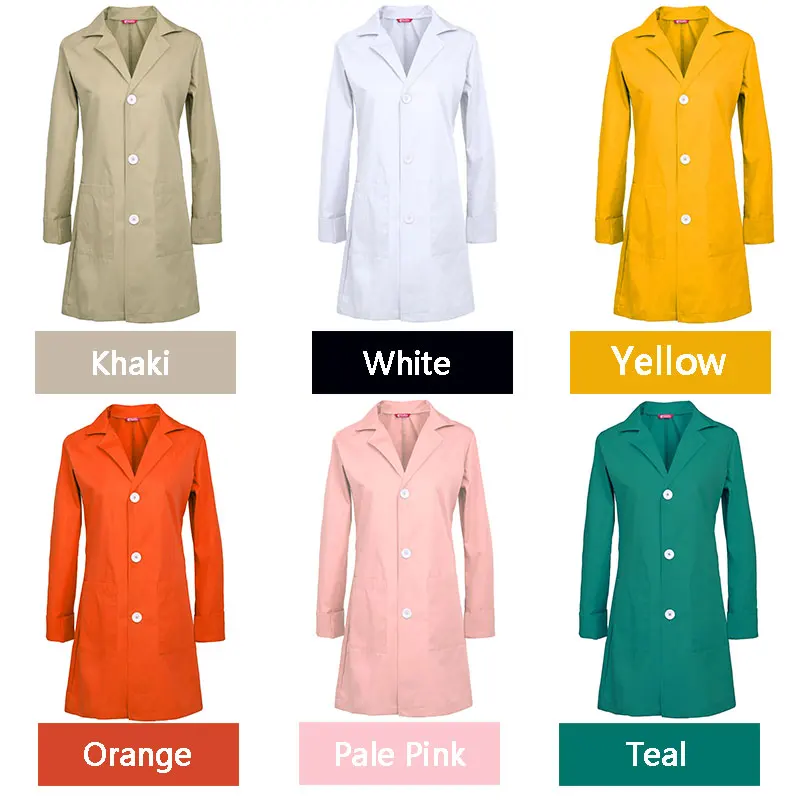 Women's Embroidered Lab Coat Personalized with your Text