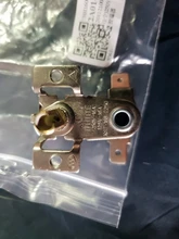 Termostato de calefacción bimetálico, interruptor de temperatura ajustable 90 Celsius CA 250V 16A KDT-200 alta calidad