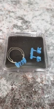 Dental transversal contorno Clip con resorte de Metal dientes de dentista matriz herramientas de anillo de instrumento de laboratorio