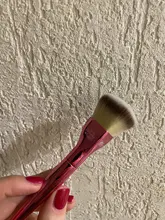 Mini Love-brocha de maquillaje en forma de corazón rosa, crema líquida suave en polvo, base, aerógrafo, cosmética, herramienta de belleza