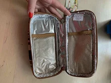 Apollo-Bolsa refrigeradora portátil de insulina para diabéticos, 600D Bolsa térmica, Bolsa de aluminio para Estuche De Viaje