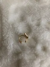 Pendientes de Clip de hoja de oro para mujer, sin Piercing, Puck Rock, Vintage, cristal, estrella, joya para oreja, regalos de joyería para niña