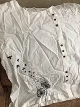 Blusas de mujer de Marca Ropa de verano de oficina para mujer blusas de túnica de tamaño grande 2020 Casual de manga corta Camisa de impresión Blusa femenina