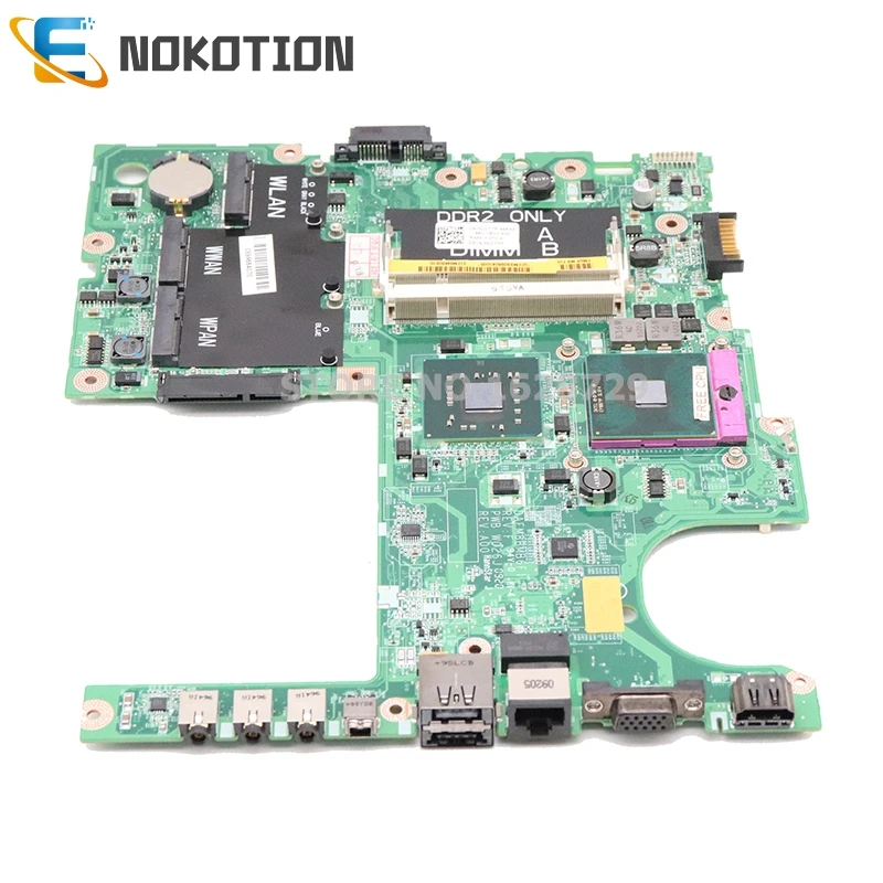 NOKOTION материнская плата для ноутбука Dell 1555 DDR2 с бесплатным процессором DAFM8BMB6F1 D177M 0D177M CN-0D177M основная плата