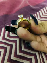 DOTIFI 316L anillos de acero inoxidable para mujeres clásico elevado 4 diente único Zirconia boda anillo de la joyería