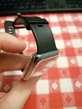 TPU cubierta protectora blanda para Huawei reloj ajuste caso Protector de pantalla completa de Parachoques en clásico para el Huawei Watch Fit