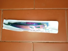 FnLune-afeitadora profesional para hombres y mujeres, herramienta para afeitar el vello púbico, axila, cuchillo de barbero para enviar la hoja plegable El estilista sostiene una navaja y envía una cuchilla para afeitar