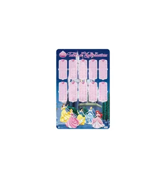 

French educational LAMINA TABLE of MULTIPLICATION PRINCESSES