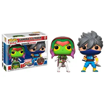 

Set 2 figuras POP Capcom vs Marvel Gamora vs Strider Exclusive