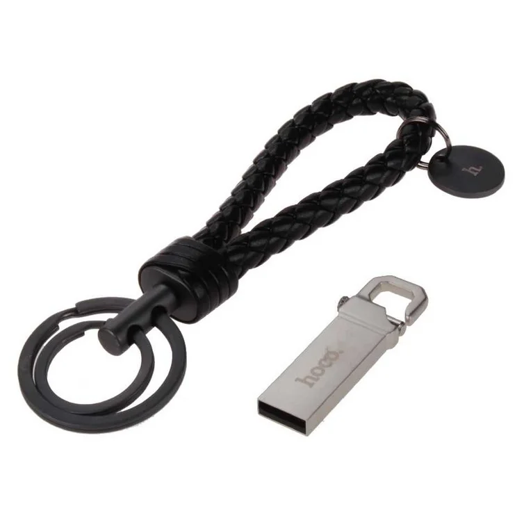 Флеш-накопитель HOCO U1 USB Flash Drive, 64GB keychain(Черный