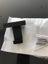 Robe Hook Paper-Holder Towel Rail-Bar-Rack Bar-Shelf Bathroom-Hardware-Set Tissue Black