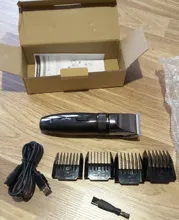 Beard Trimmer Hair-Clipper Barber Ceramic-Blade Electric-Hair-Cutting Professional Rechargeable