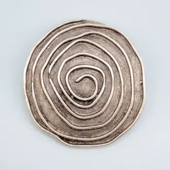 

Brooch jewelry curved line (53676)