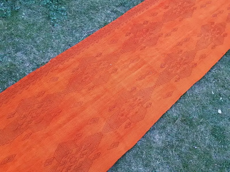 Винтаж ручной работы дача Декор кухня келим 2'5'' X 13'11''