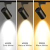 Set Led Track Light Fixture COB Track Lighting 220V Spot Lights Track Lamp Rail 40W Spotlight For Kitchen Clothing Shop spot led 2