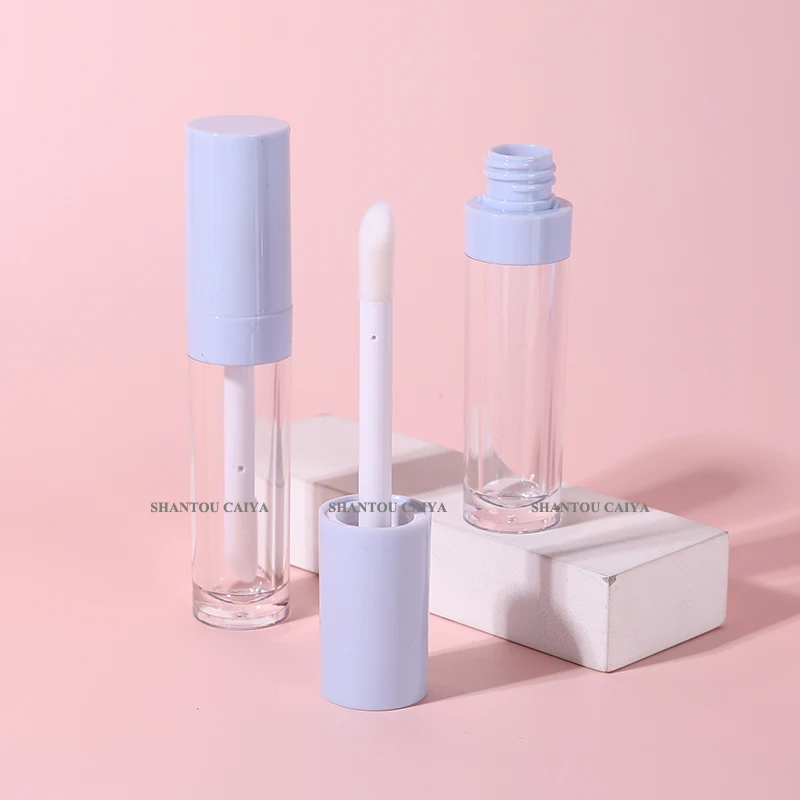 

Большой пустой тюбик для блеска для губ, пластиковый элегантный контейнер для жидкой помады «сделай сам», Круглый Блеск для губ