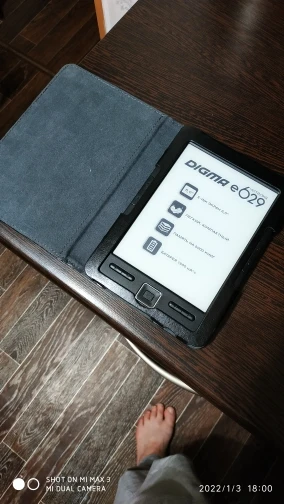 Отзыв о товаре Кожаный чехол для электронной книги для digma e630 e631 e632, чехол для digma e624 e626 e627 e629, Карманный чехол от пользователя В***в