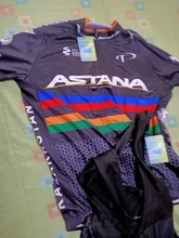Astana-Conjunto de Jersey de ciclismo para hombre, ropa deportiva de montaña para verano, 2020