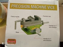 Worktable Drilling Bench-Alunimun Cross-Slide-Vise ALLSOME for HT2878 Alloy-Body 3inch