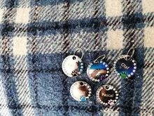 Collar antipérdida para perro, etiquetas de identificación con nombre de perro, regalos para amantes de los perros, etiquetas para el cuello para perro, etiqueta de mascota grabada