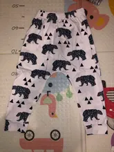 Pantalones de algodón para niños y niñas, pantalones de PP con patrón impreso para bebé, pantalones bombachos deportivos para bebé, ropa para niña recién nacida