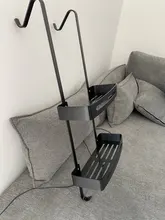 Rack Bathroom Shelf-Organizer Basket-Holder Storage-Shelf Bath-Shelves Nail-Free Hanging