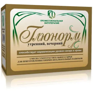 Фитосбор Глюнорм для нормализации уровня сахара