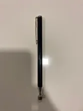 Mini portátil magnética imán pluma herramienta de capacidad para recoger tuerca perno extensible vara de recogida Stick