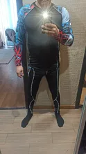 Conjunto de ropa interior térmica para hombre, ropa deportiva para correr, entrenamiento, medias de compresión de capa Base cálida, para gimnasio, invierno, 2019