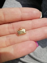 Clips de Metal de 6/8/10/13mm, extremo de engarce plegable sobre cierres, Clips de extremo de cordón, fabricación de joyas DIY, venta al por mayor