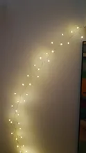 Lights Led-String Battery-Operated Firecracker Fairy Party Copper-Wire Christmas-Window