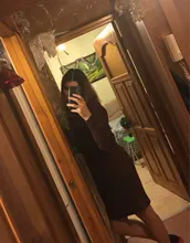 Knitted Dresses Robe Sweater Loose Maxi Oversize Long-Sleeve Winter Womens Vestido Autumn