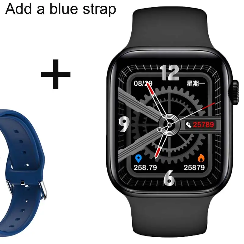 IWO Smart Watch Men Series 7 Wireless Charge Smartwatch Women Heart Rate Watches Bluetooth Call Fitness Tracker For Android IOS 