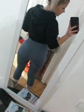 Las mujeres Legging salud Sexy Leggings a correr sin polainas gimnasio cintura alta Leggins Mujer