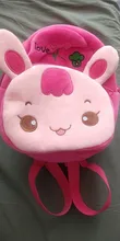 De los niños de la moda bolsas 3D de impresión de dibujos animados juguetes de peluche mochila Kindergarten niños y niñas de la escuela Mini mochila bolsa para libros