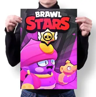 Poster Bravo Stars Brawl Stars No 14 A3 Wall Stickers Aliexpress - brawl stars poster hd quality