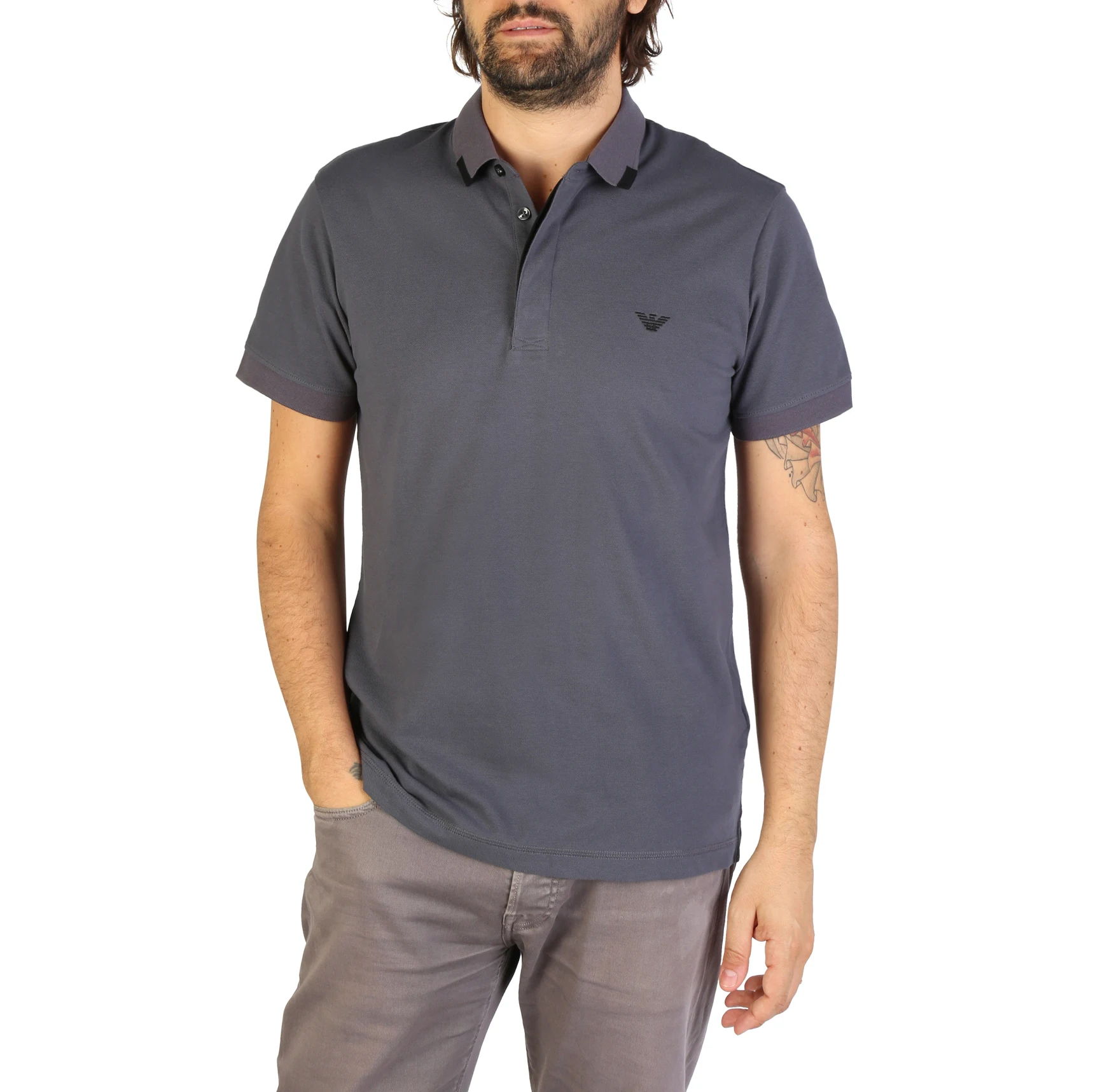Emporio Армани 9P461 мужские серые 101583. Цвет: серый, размер: XLEmporio Armani8059972090153