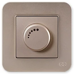 

PnpnElectrıc Gns Radius Metallic Beige Dimmer 1000 VA