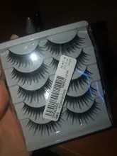 Pestañas postizas japonesas para mujer, 5 pares, largas y gruesas, naturales, de belleza para ojo, extensión de pestañas DIY, cosméticas