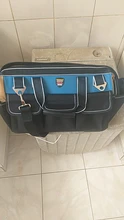 Bolsa de herramientas portátil para electricista, multifunción, instalación de reparación, lona, grande, gruesa, bolsillo de trabajo