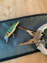 NOEBY-Alicates de pesca de acero inoxidable, herramienta de corte de anillo dividido multifuncional, ganchos para remover, productos para aparejos de pesca