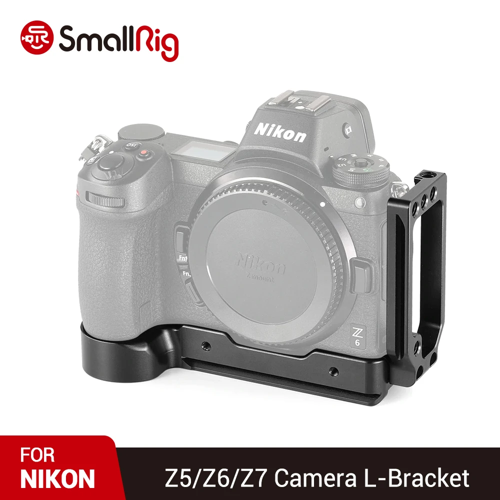 

SmallRig DSLR Camera Z6 L Plate Quick Release L-Bracket for Nikon Z6 and for Nikon Z7 Camera With Arca Stlye Plate 2258