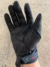 Guantes de cuero transpirable para motocicleta para hombre, protectores para manos de carreras para motocross, RST390, 391