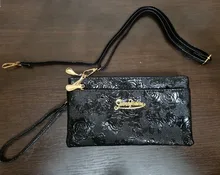Phone Wallet Clutch-Bag Purse Wristlet Four-Zipper Kadn Portfel Knurling Long Sac Women