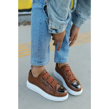 

Chekich CH251 ST Kadıb Ayakkabı Taba.%100 Vegan 100% pamuklu ayakkabı sneaker hava van chaussure mokasen eğitmen uomo para a