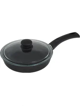 

Frying Pan 24 PR cast with glass lid