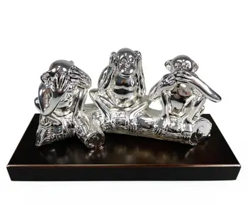 

Statuette "I don't see, I don't hear, I won't say", Z0430, Astra